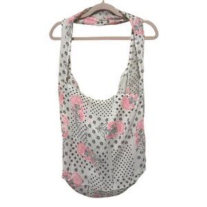 Free People Reusable Crossbody Shoulder Shopping Tote Bag Gauzy Lightweight